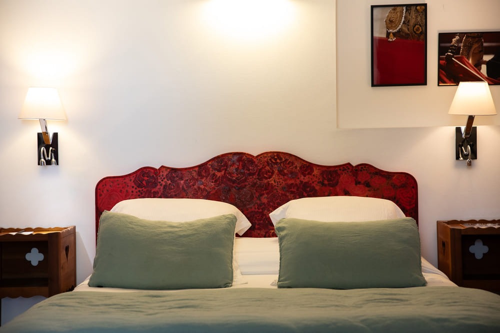 chambre d'hotel lit double